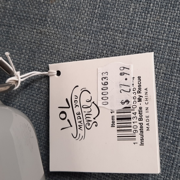 Stainless Steel Insulated Bottle Love My Rescue Dog Cat Shelter Pet Adoption - Picture 6 of 6